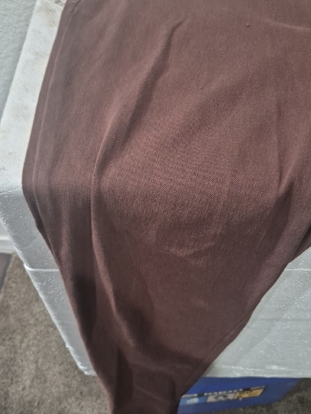 Time and Tru Woman Dark Brown Chino Pants - Picture 4 of 6